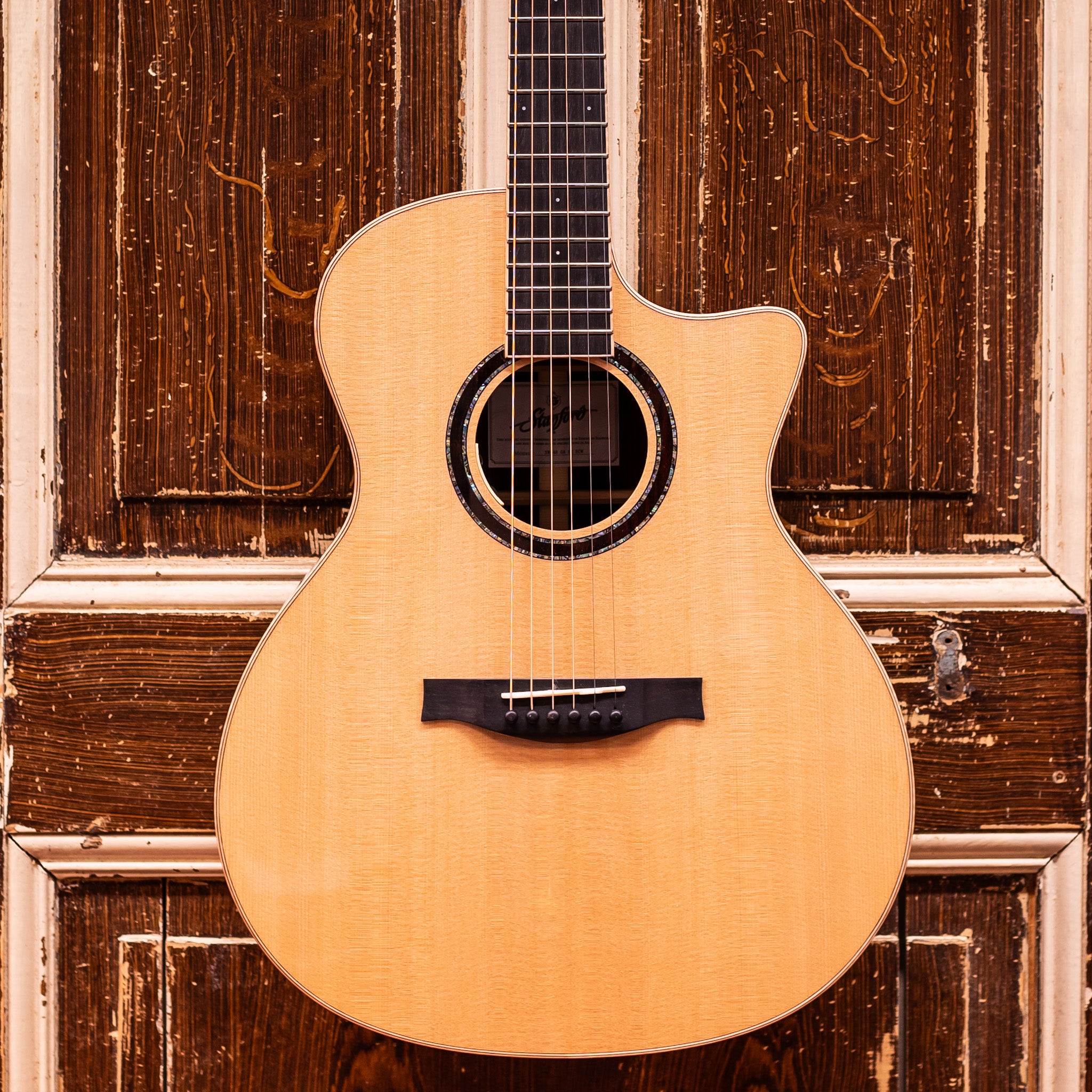 Stanford SW48-GA-SR-ECW Grand Auditorium All Solid Westerngitaar