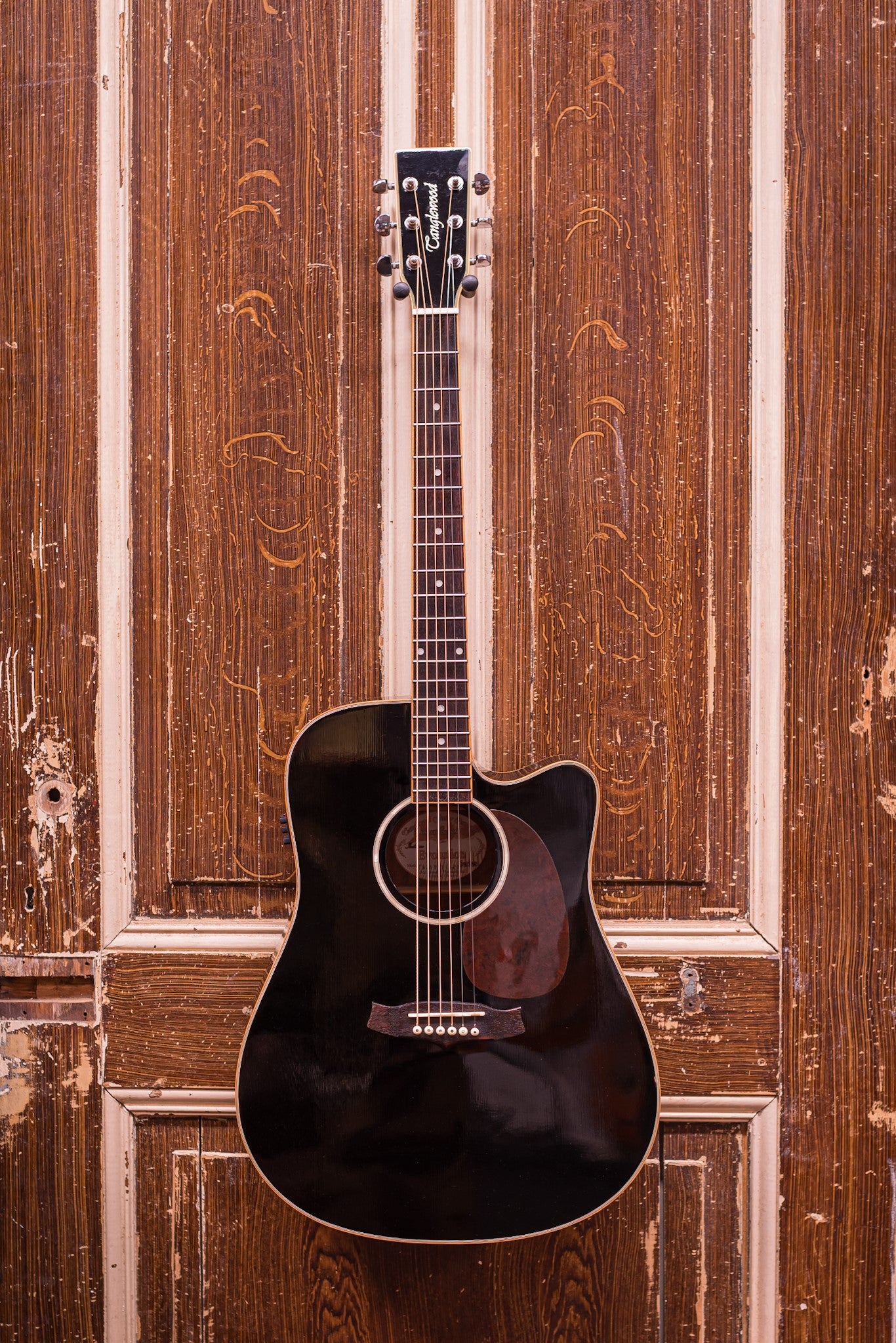 Tanglewood TW28 SL BK CE Westerngitaar (occasion)