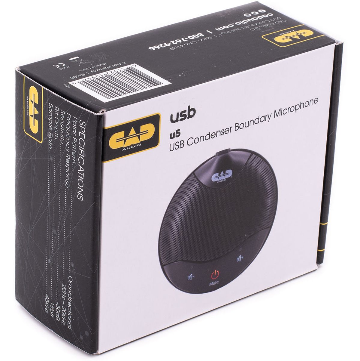 CAD USB Boundry Omnidirectional Condenser Microphone