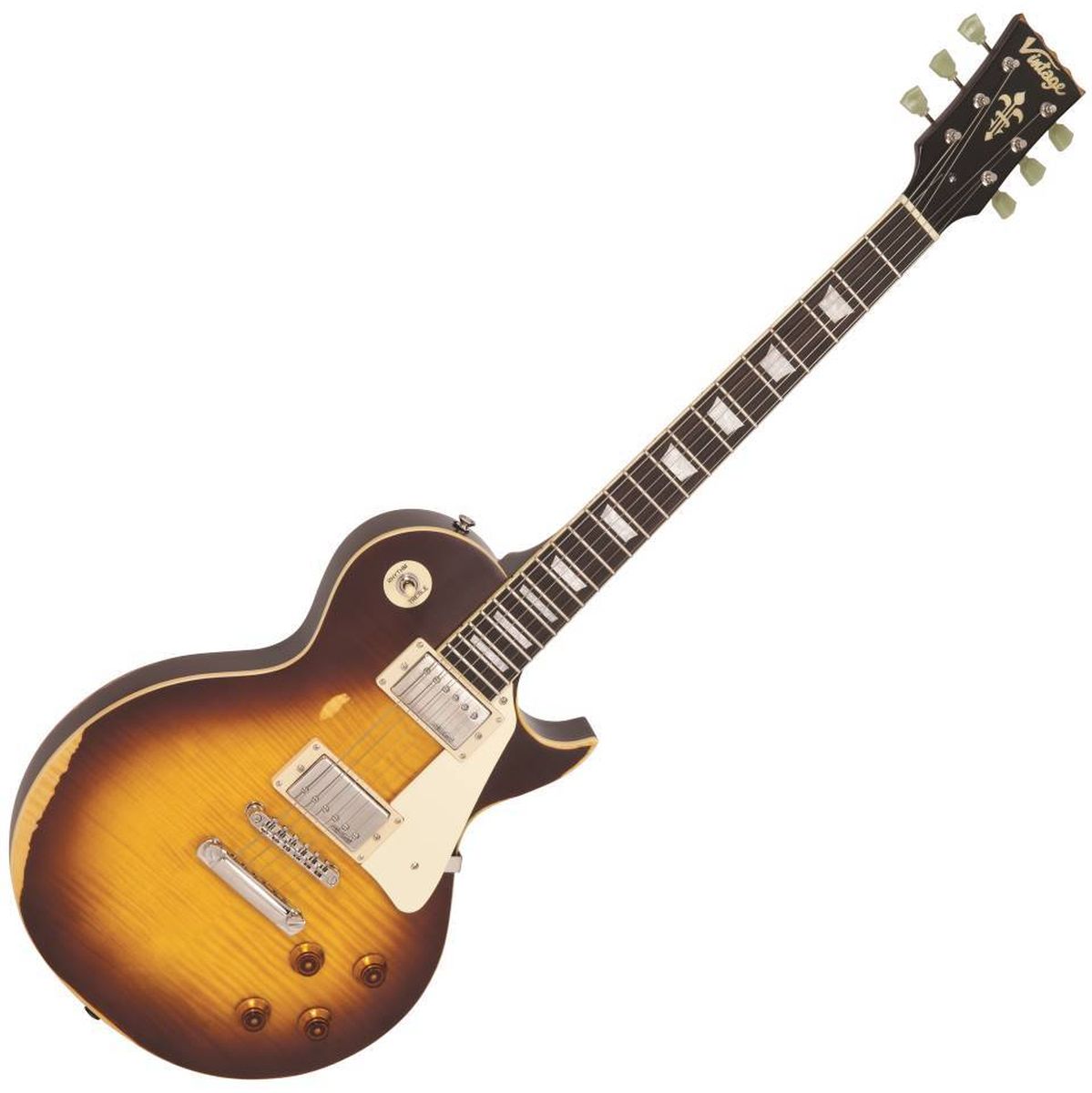 Vintage Icon Series-Distressed Tobacco Sunburst