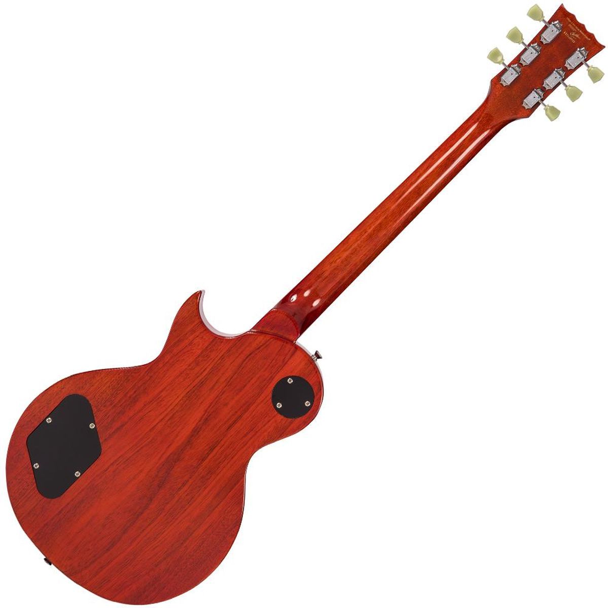 Vintage V100 Guitar - Flamed Maple - Thru Honeyburst