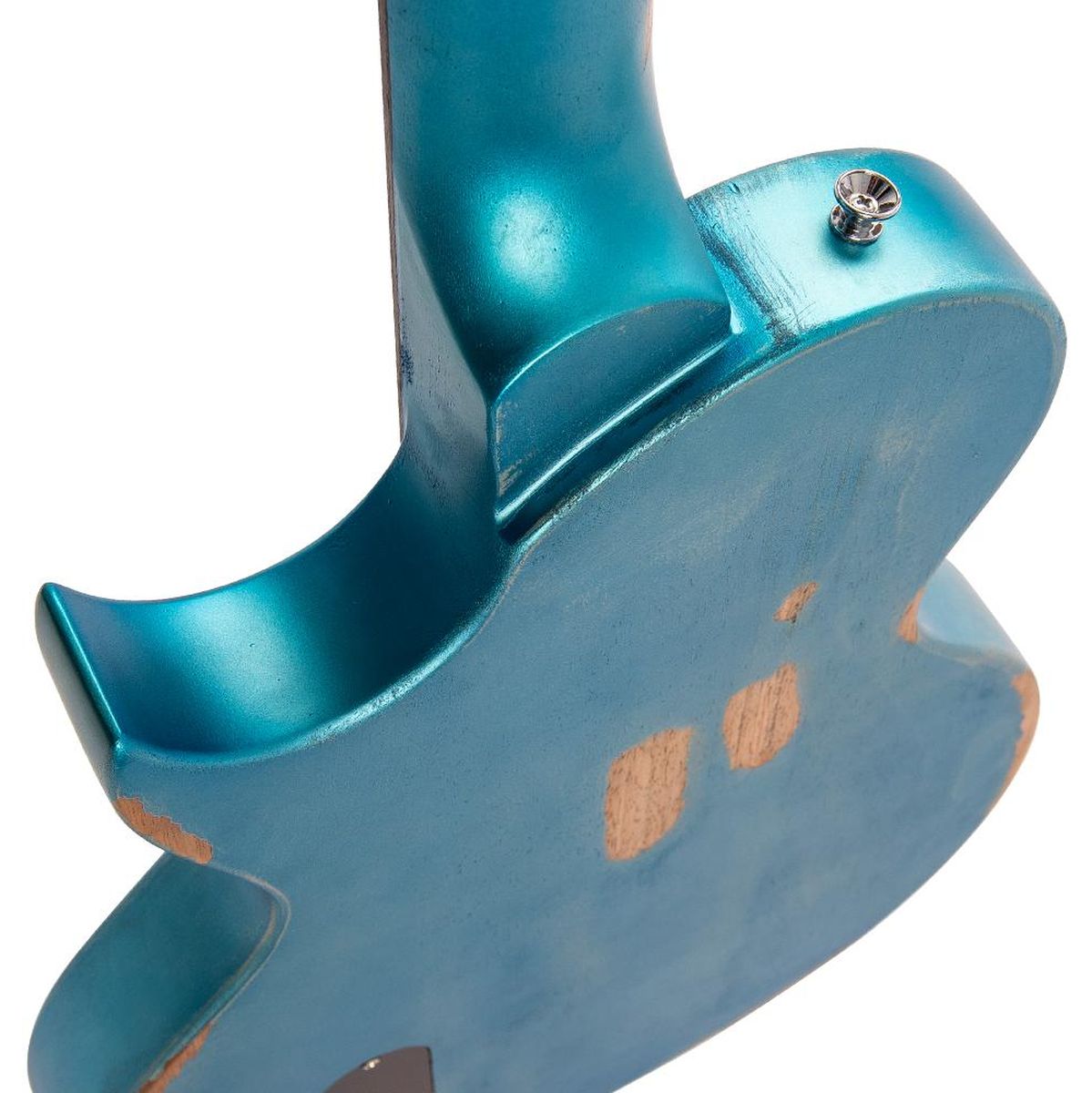 Vintage V120 Icon - Distressed Gun Hill Blue On Sunburst