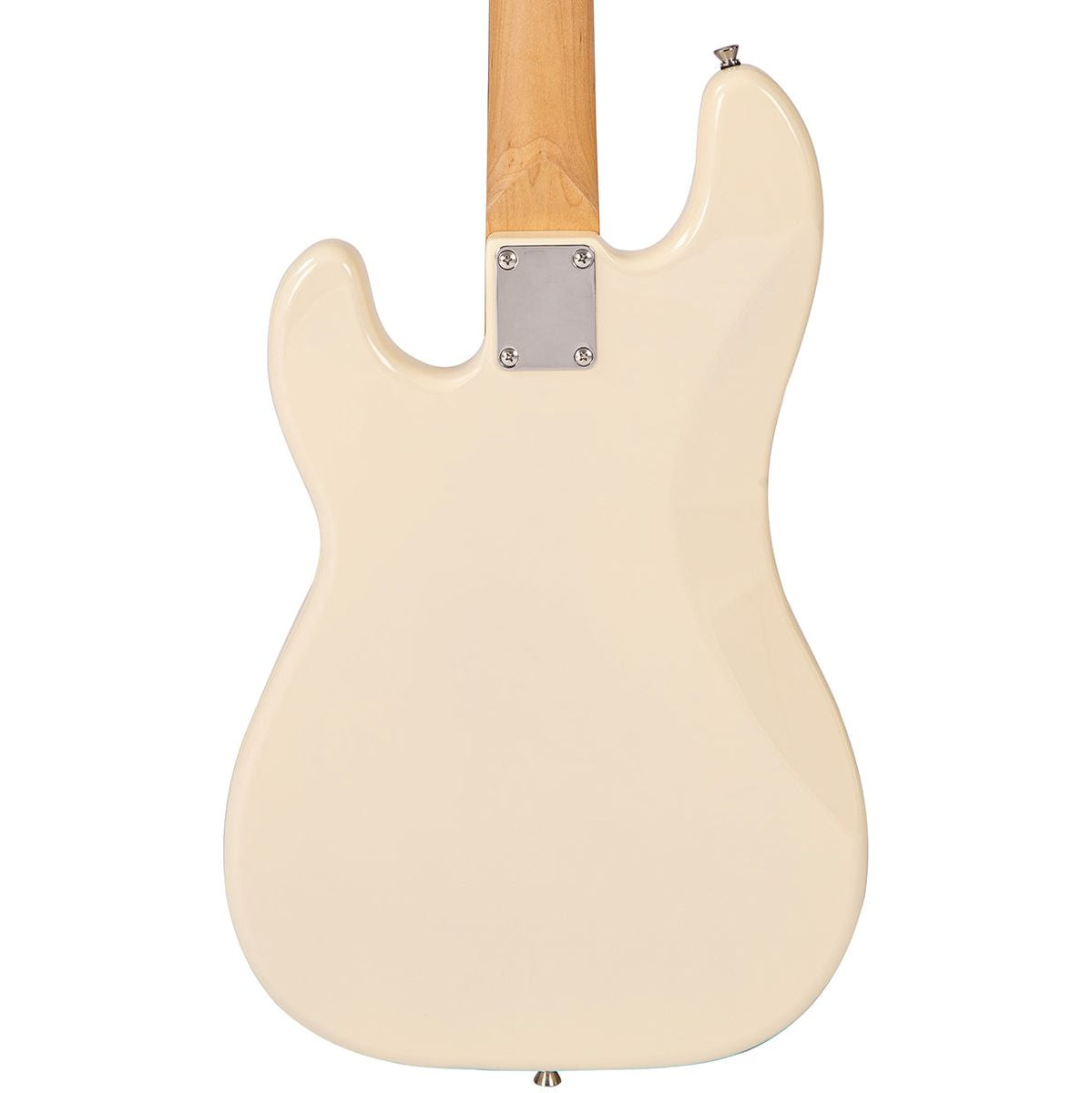Vintage V40 Coaster Series Bass Guitar - Vintage White