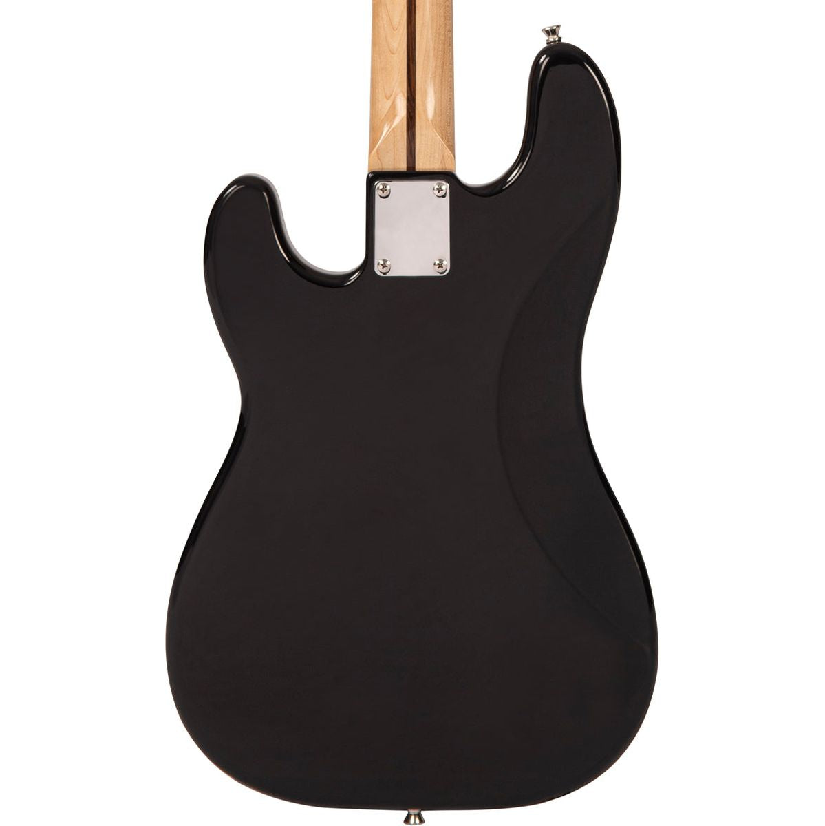 Vintage Bass PJ Guitar - Gloss Black