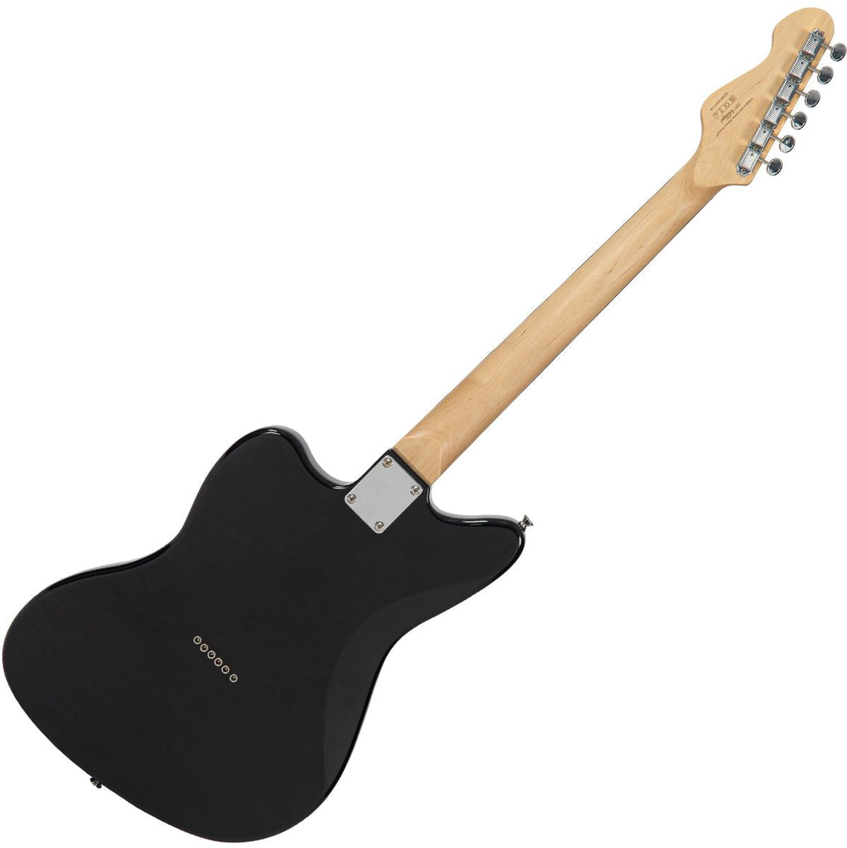 Vintage V50 Coaster Series Electric Guitar - Gloss Black