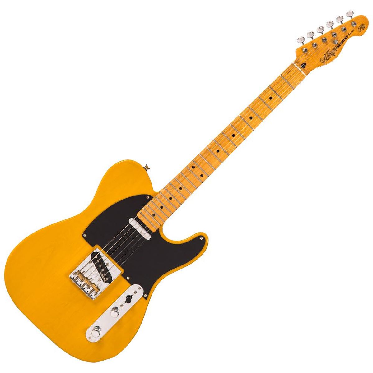 Vintage V52BS Butterscotch elektrische gitaar