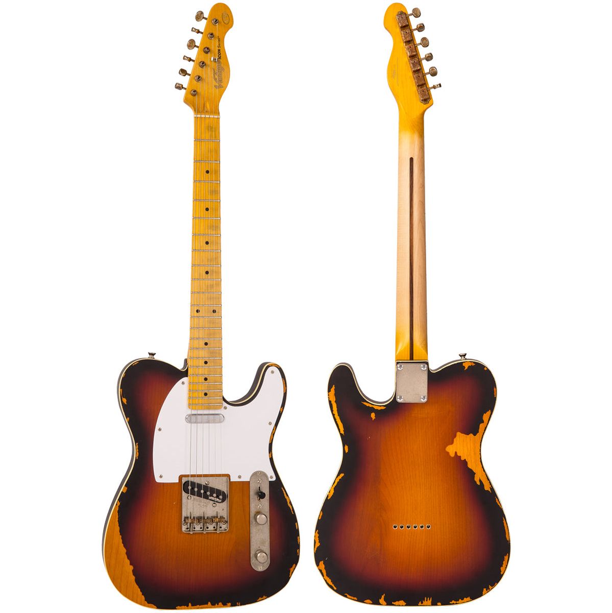 Vintage V59 Icon - Distressed Sunburst