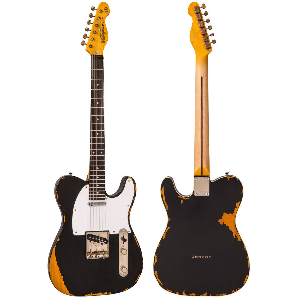 Vintage V62 Icon - Distressed Black