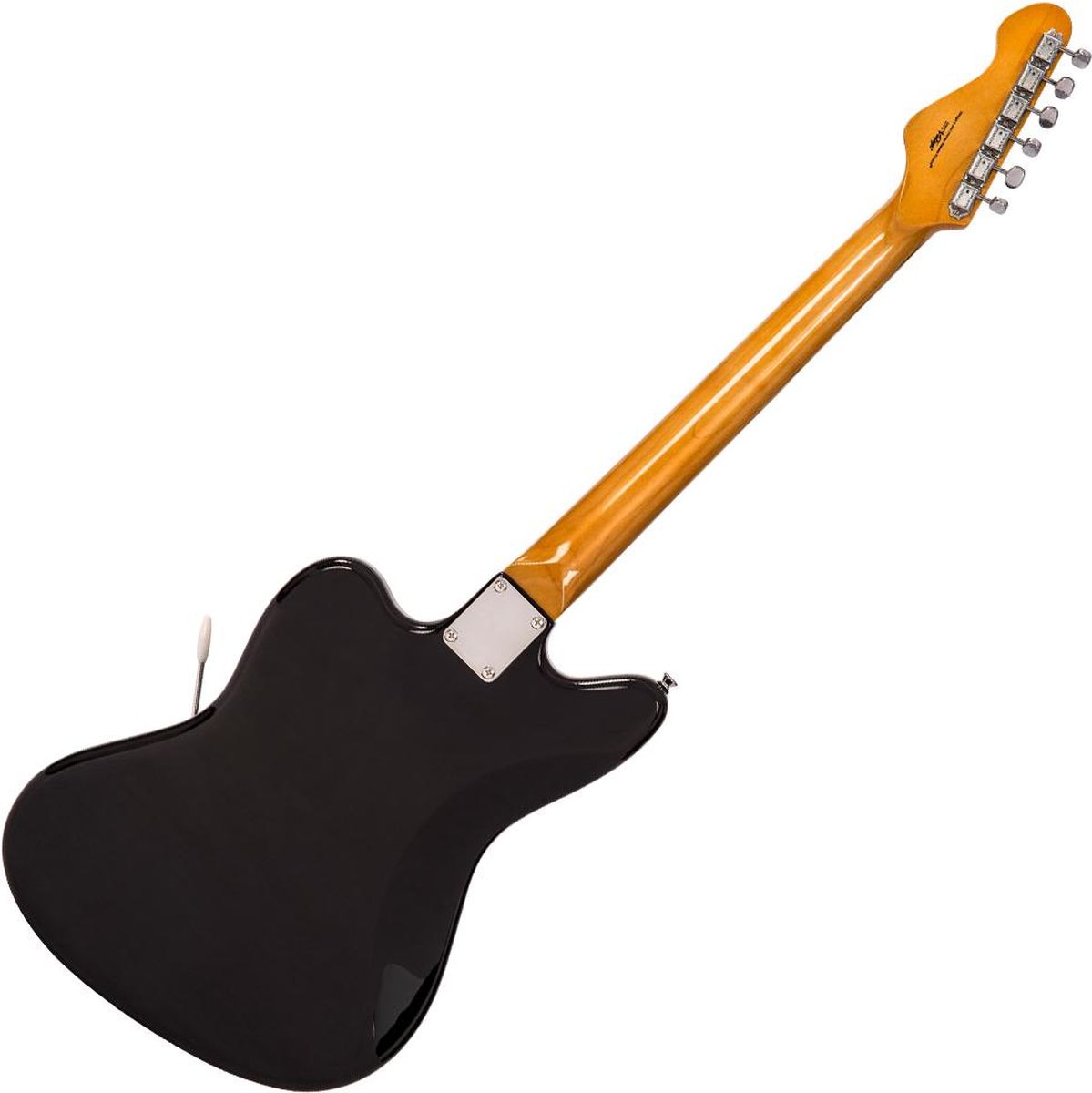 Vintage V65 Electric Guitar w/ Vibrato - Gloss Black