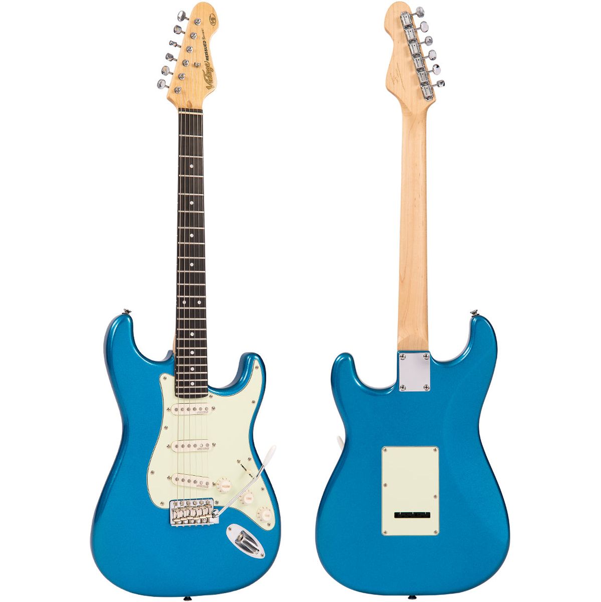 Vintage Electric Guitar - Candy Apple Blue