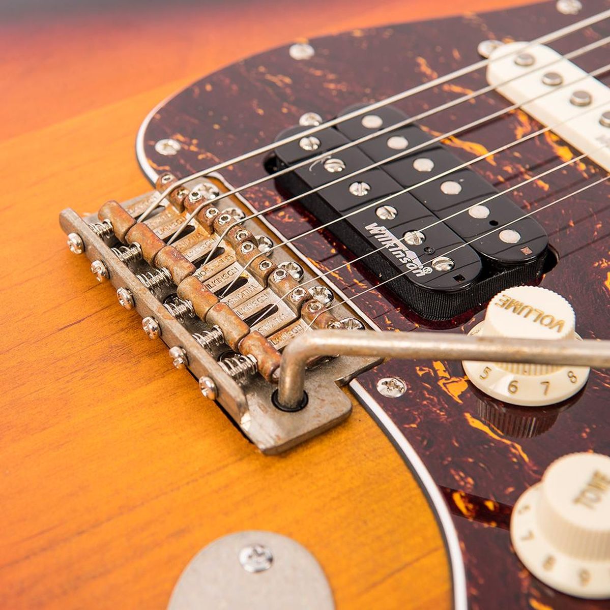 Vintage V6 Icon HSS - Distressed Sunburst