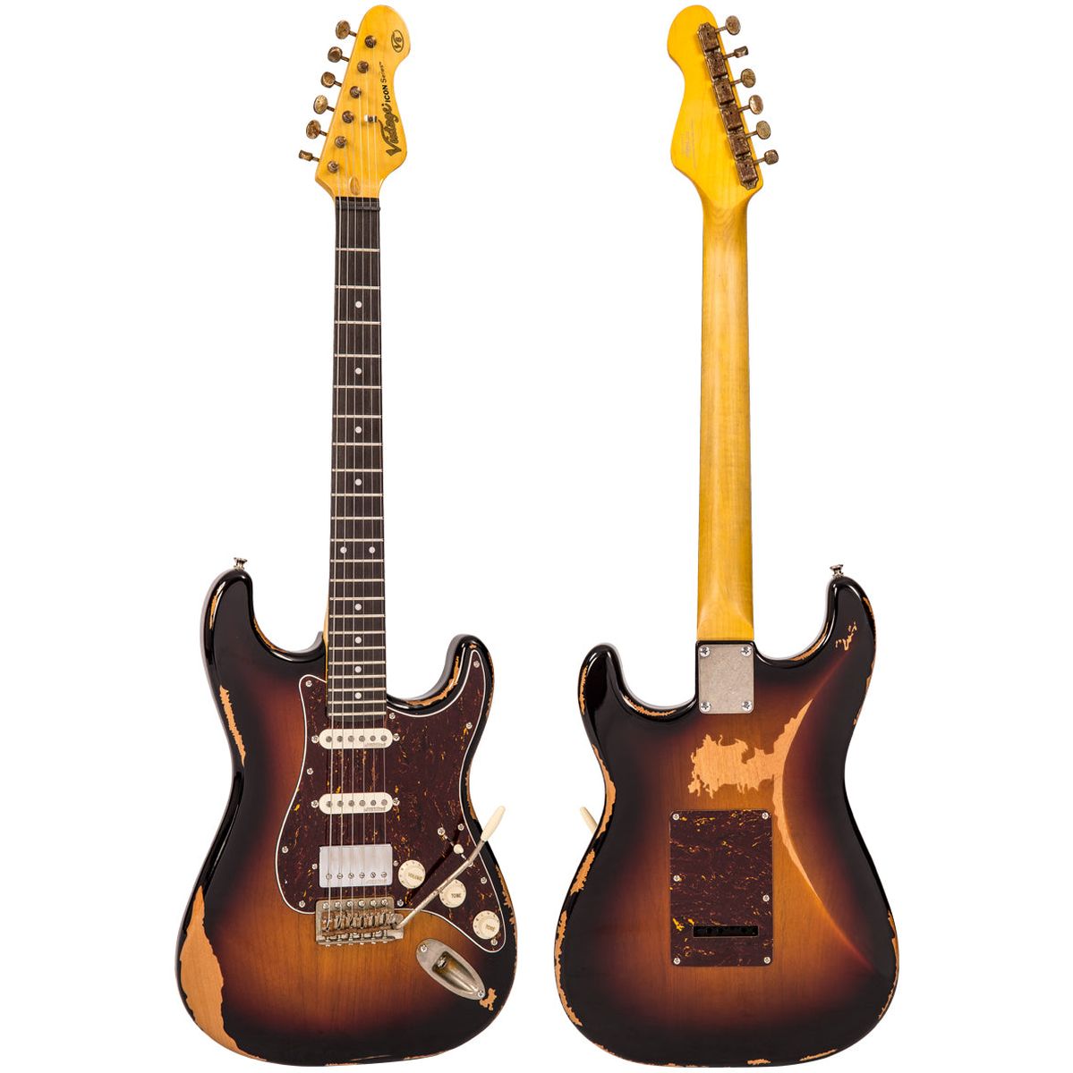 Vintage V6 HSS Icon - Aged Gloss Relic - Sunset Sunburst