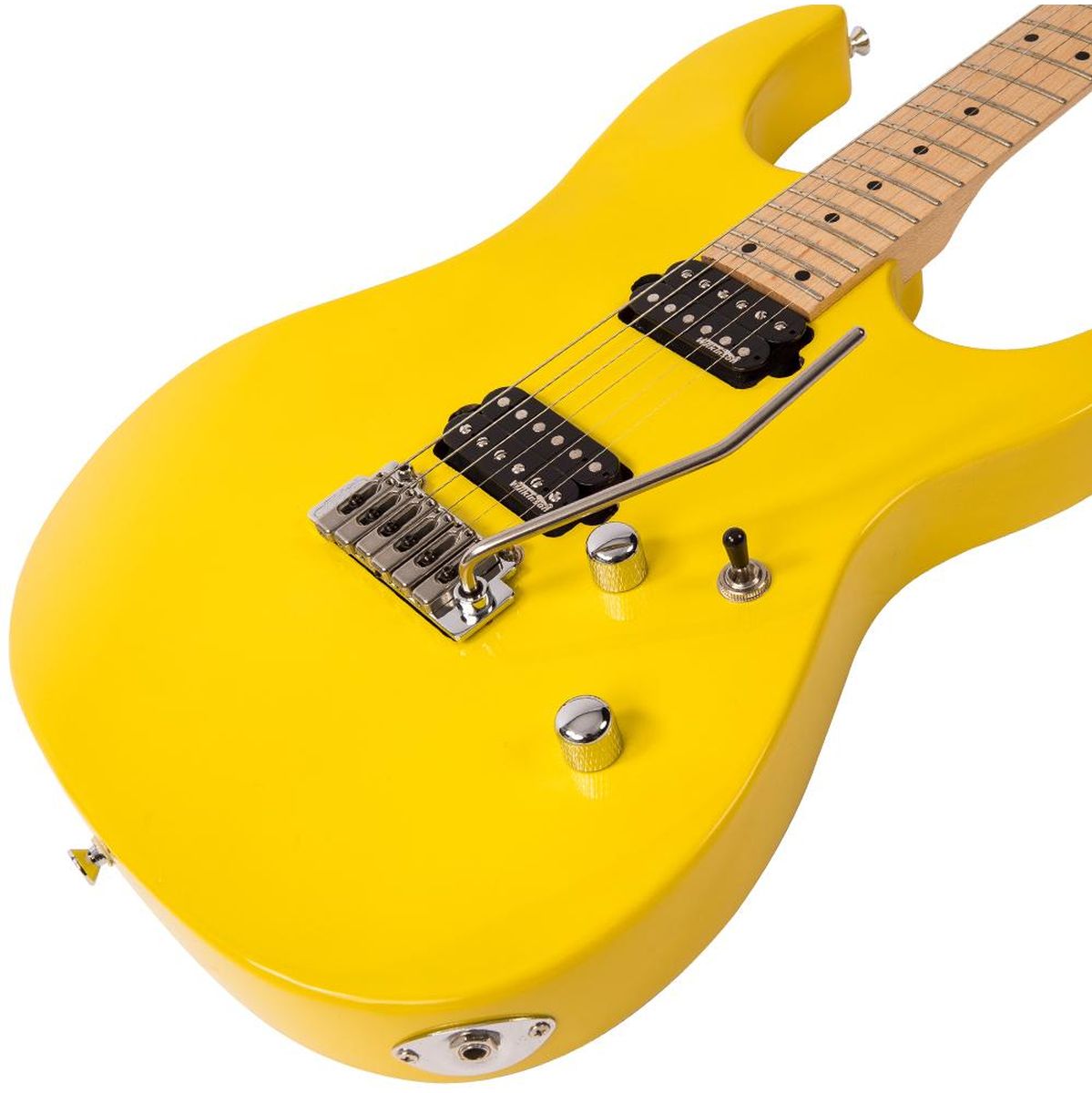 Vintage V6 24 Electric Guitar - Daytona Yellow