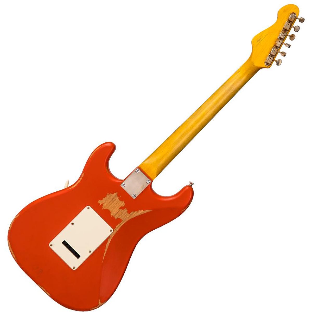 Vintage V6 Icon - Distressed Firenza Red
