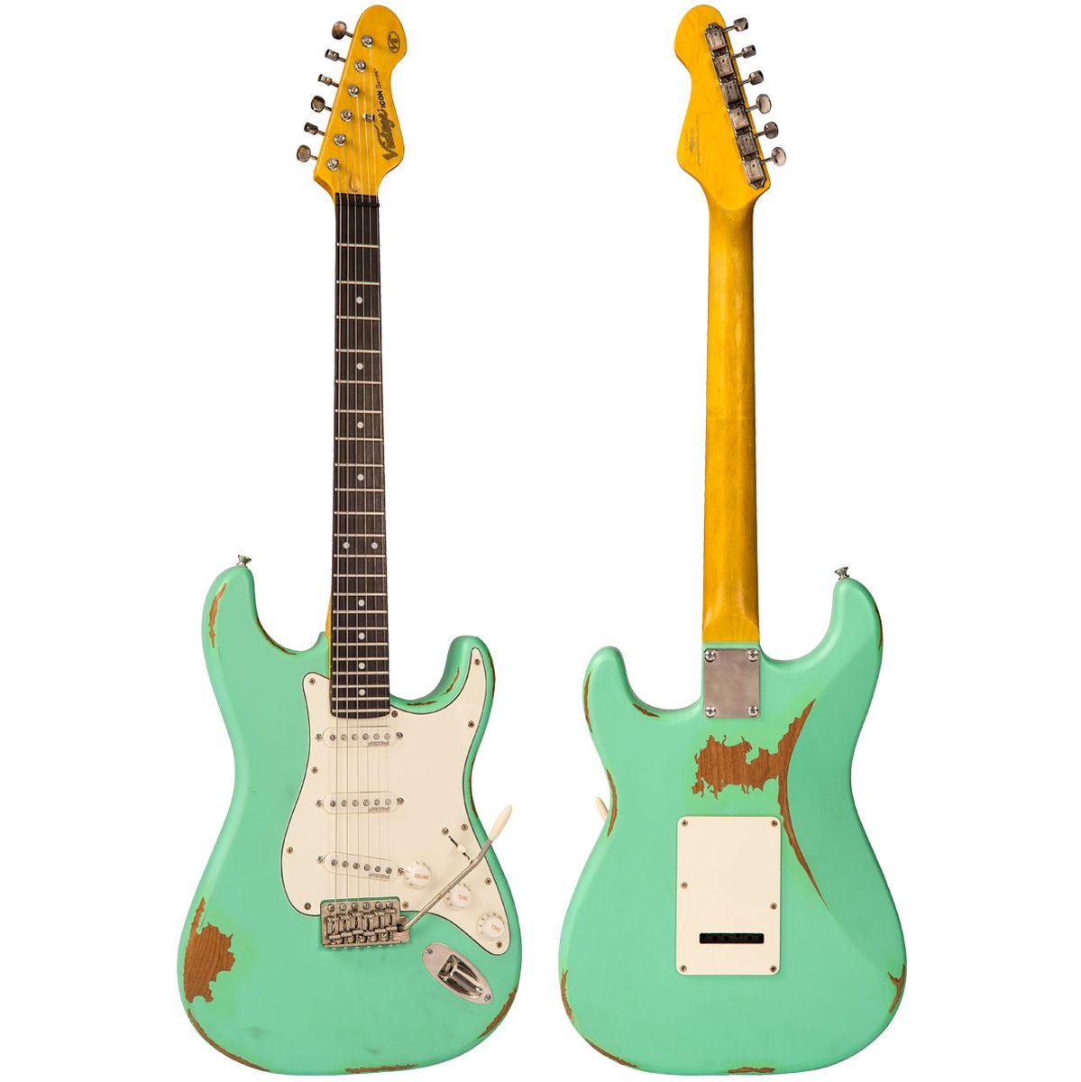 Vintage V6 Icon - Distressed Ventura Green