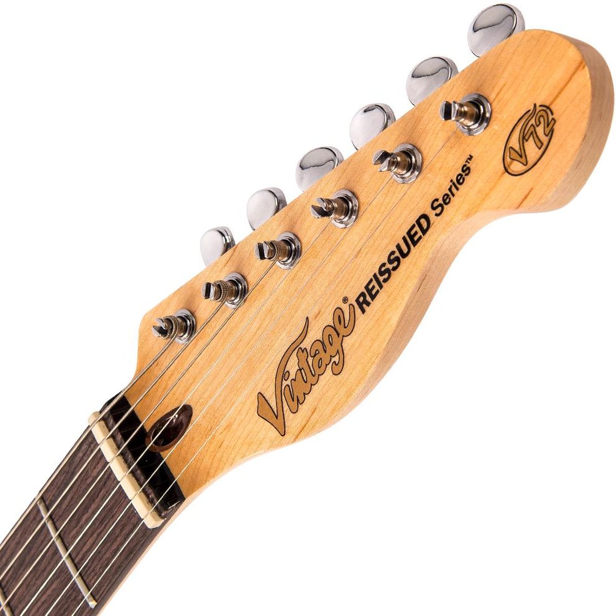 Vintage V72 Deluxe - Flame Tobacco Burst