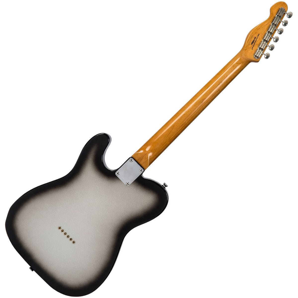 Vintage V75 Electric Guitar-Silver Burst