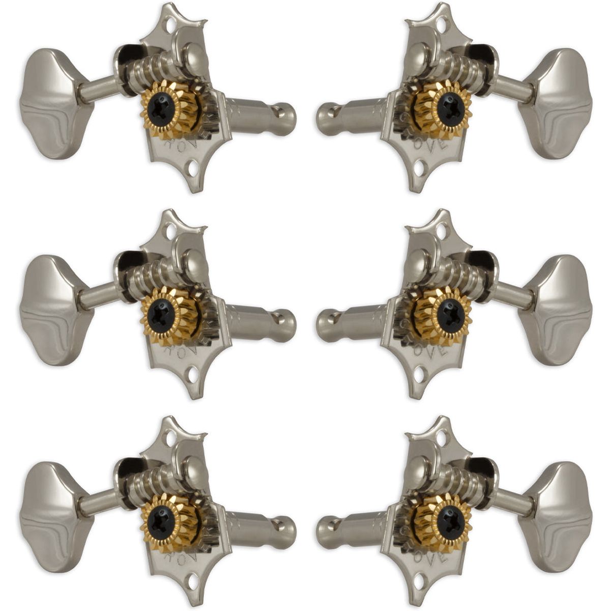 Grover Sta Tite Machine Set Nickel