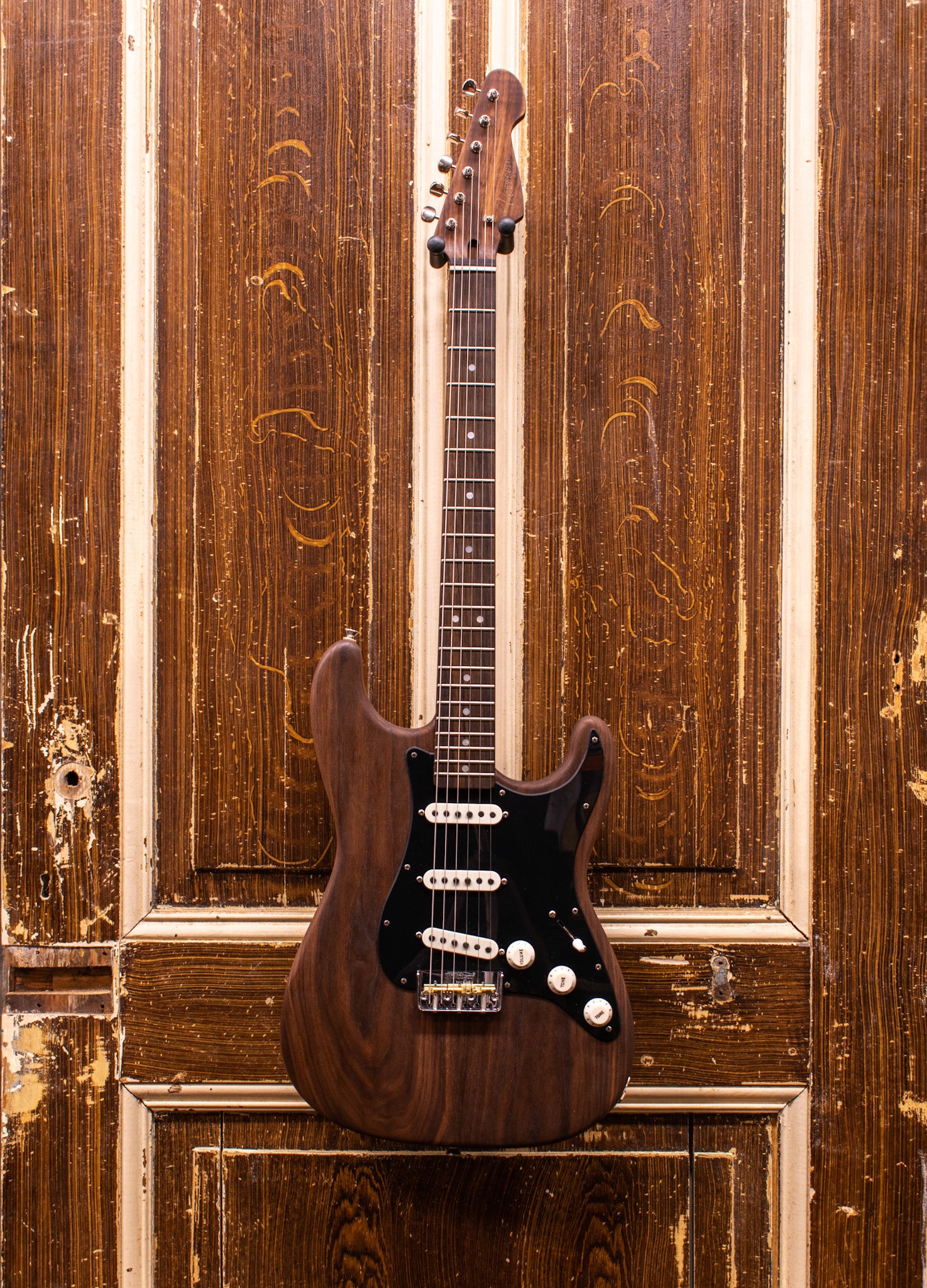 VerboomGuitars Walnut S-model (MADE IN GRONINGEN)