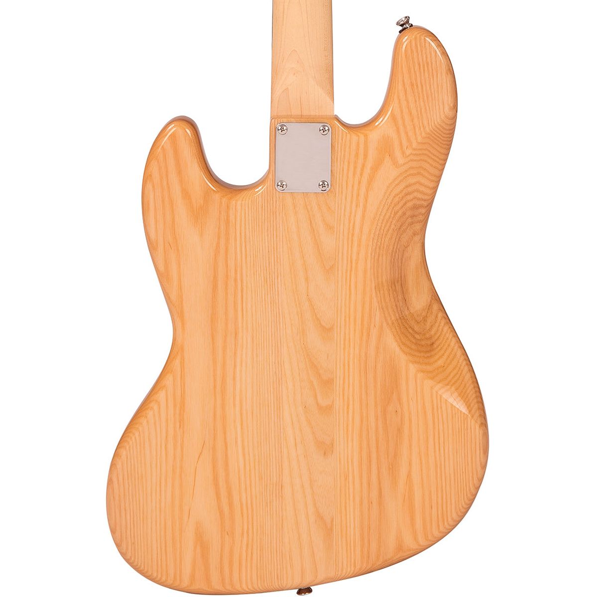 Vintage VJ74 Bass - Maple Board - Natural Ash Body