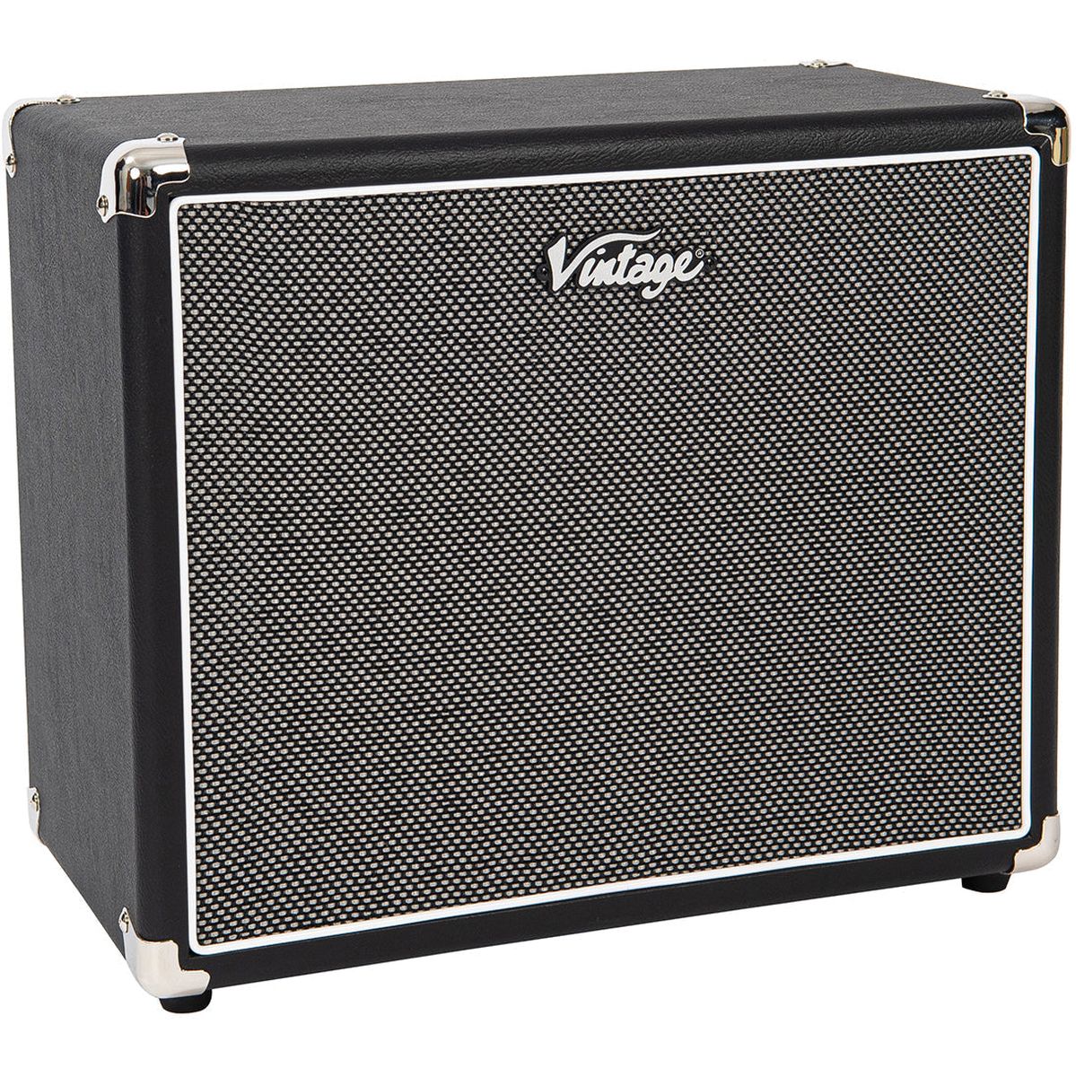 Vintage Retro 10" Cabinet ~ Black