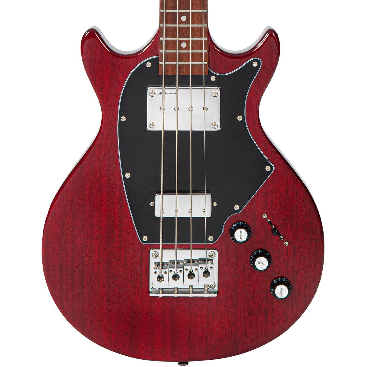 Vintage Revo Series Callan Bass - Thru Cherry Red