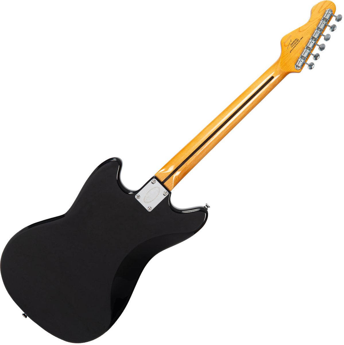 Vintage Revo Series Colt HS Duo Guitar - Boulevard Black