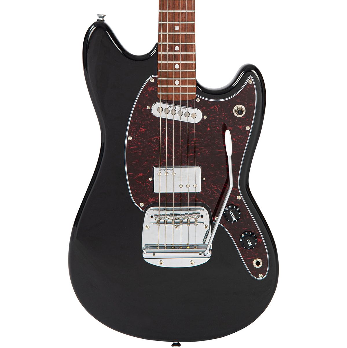 Vintage Revo Series Colt HS Duo Guitar - Boulevard Black