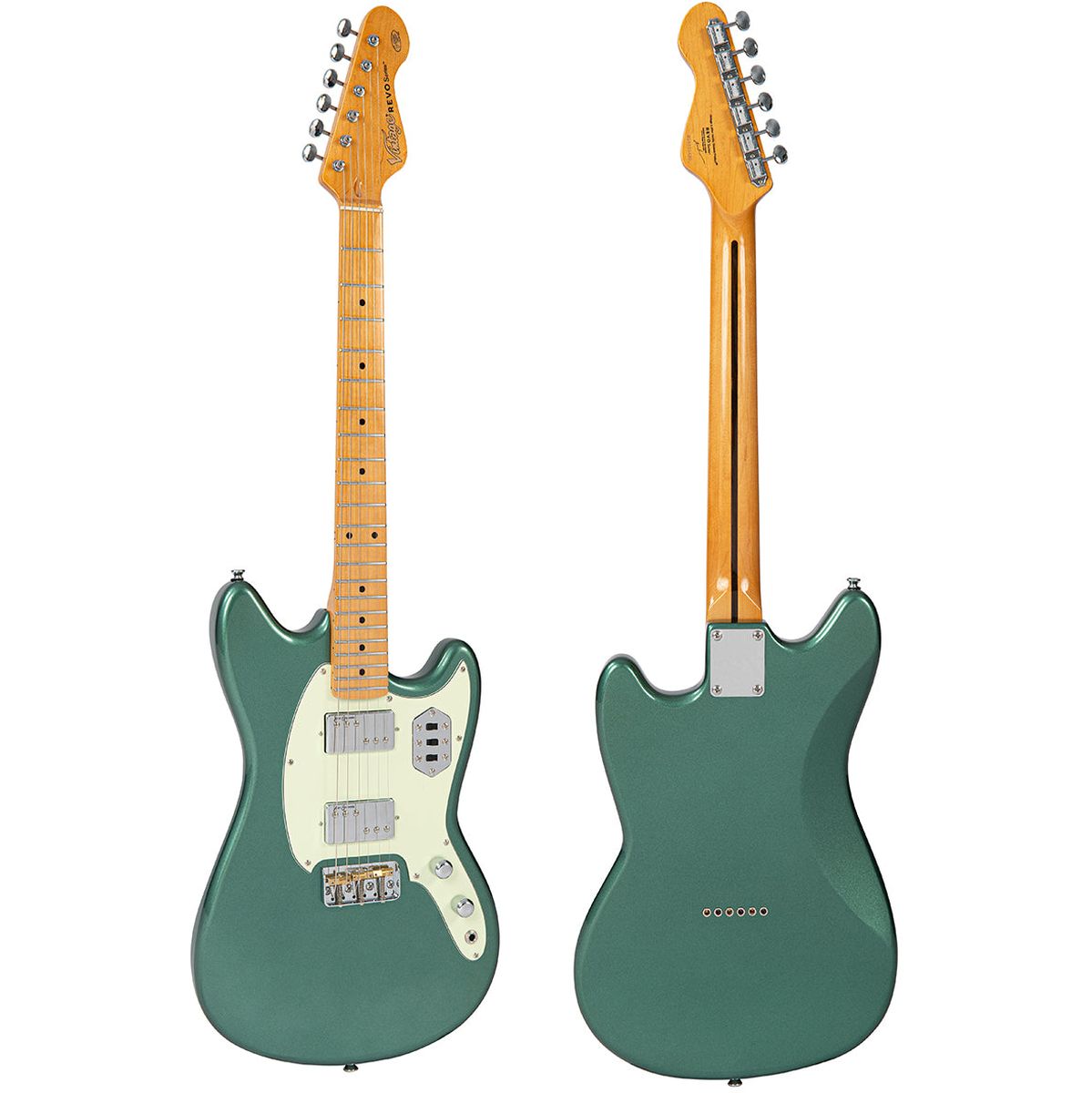 Vintage Revo Series Colt HH Twin Hardtail - Metallic Sherwood Green