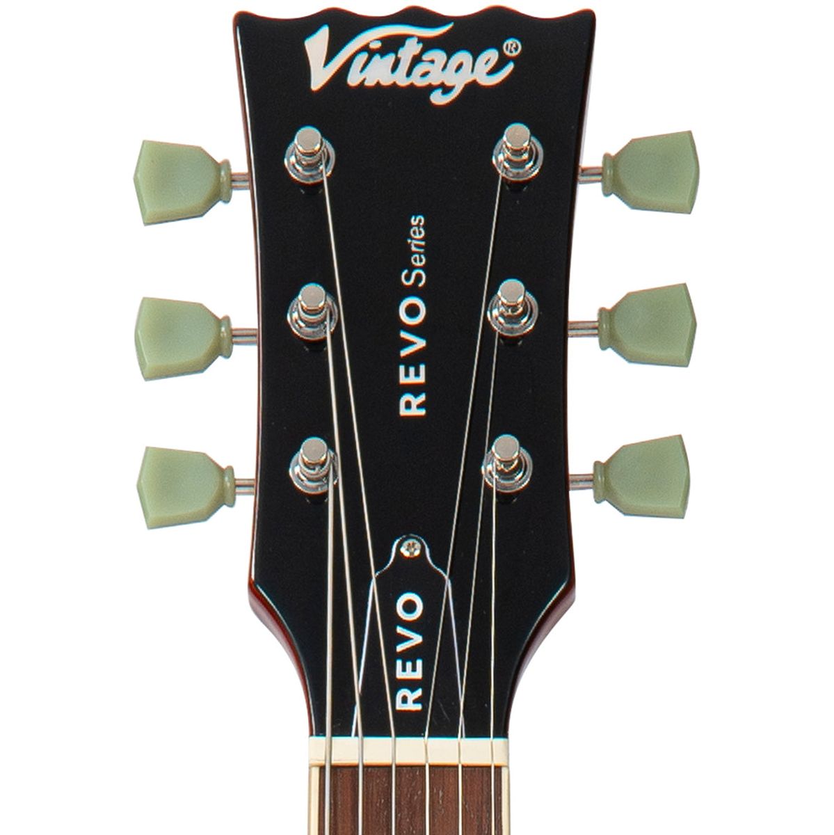 Vintage REVO Series 'Superthin' Natural Elektrische gitaar