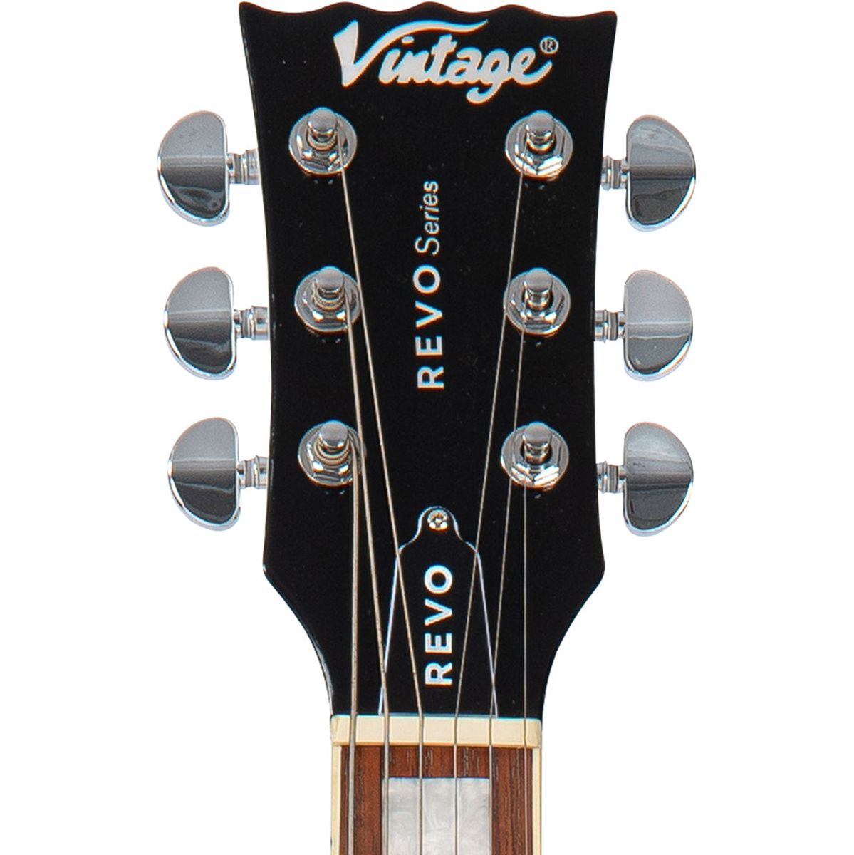 Vintage Revo Series Custom Supreme Guitar - Arctic White