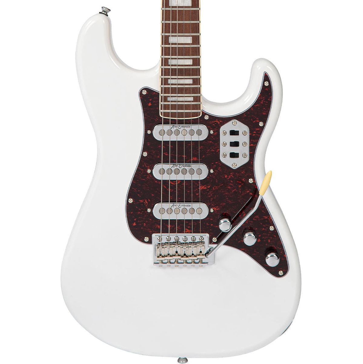 Vintage Revo Series Deluxe Guitar - Arctic White