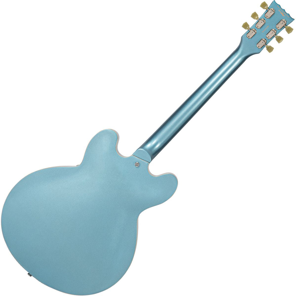 Vintage Semi-Acoustic Guitar w/ Bigsby - Gun Hill Blue