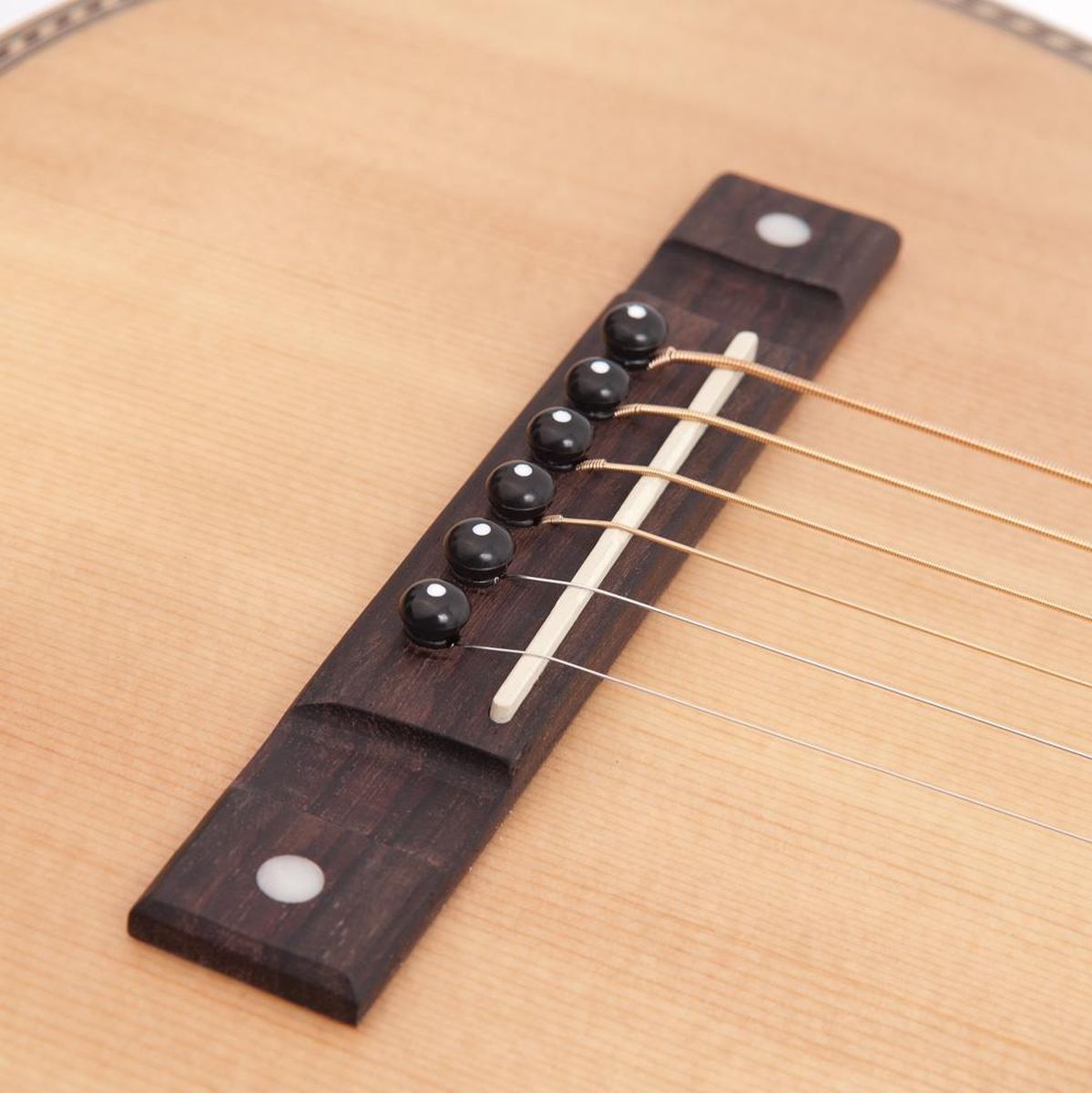 Vintage Viator Travel Guitar And Bag-By Paul Brett