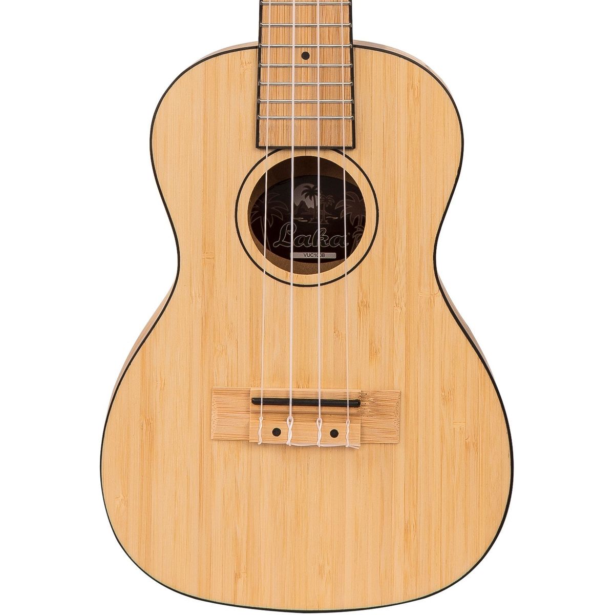 Laka Bamboo Series Ukulele & Bag - Concert