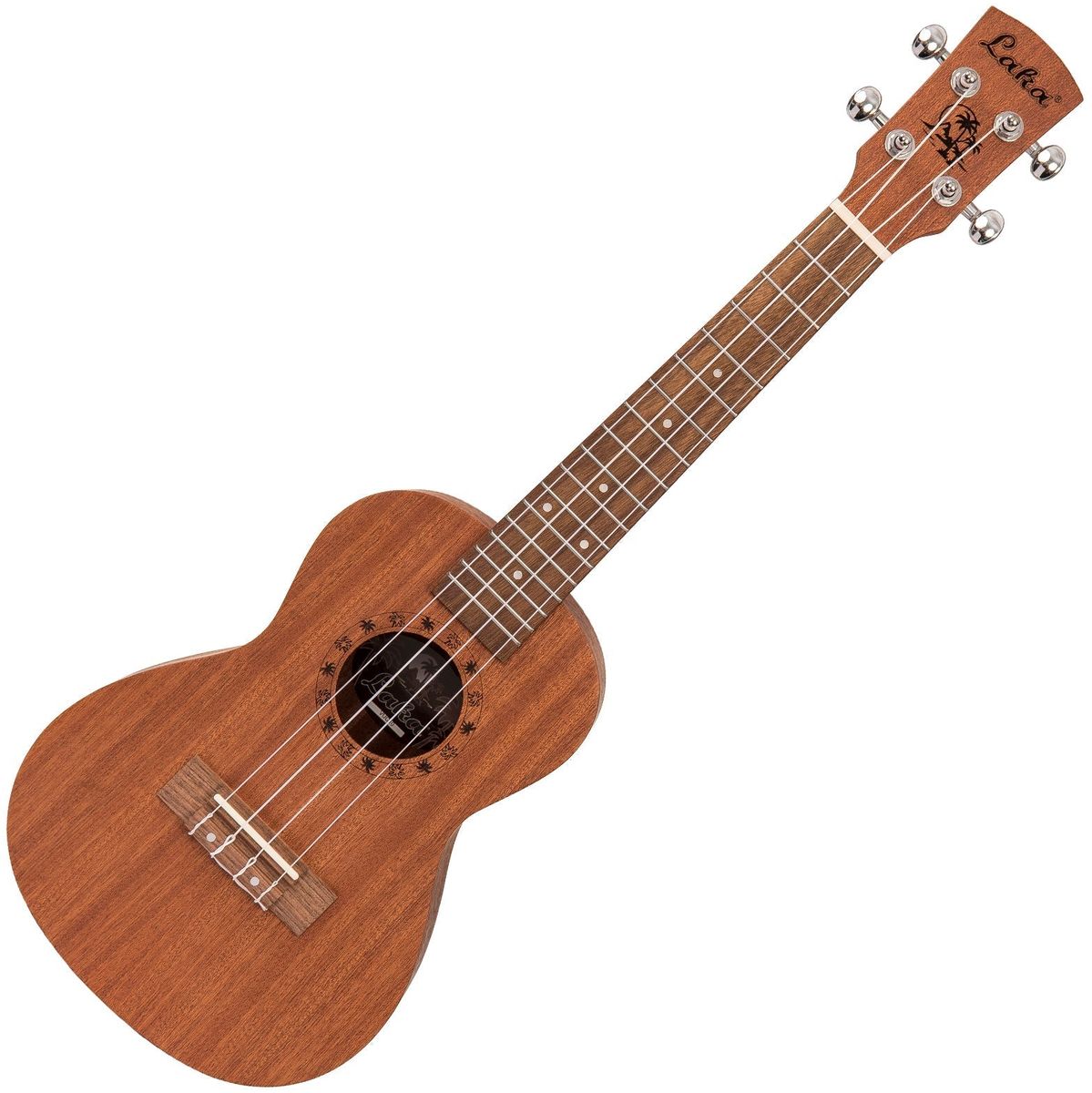 Laka Mahogany Series Ukulele & Bag - Concert