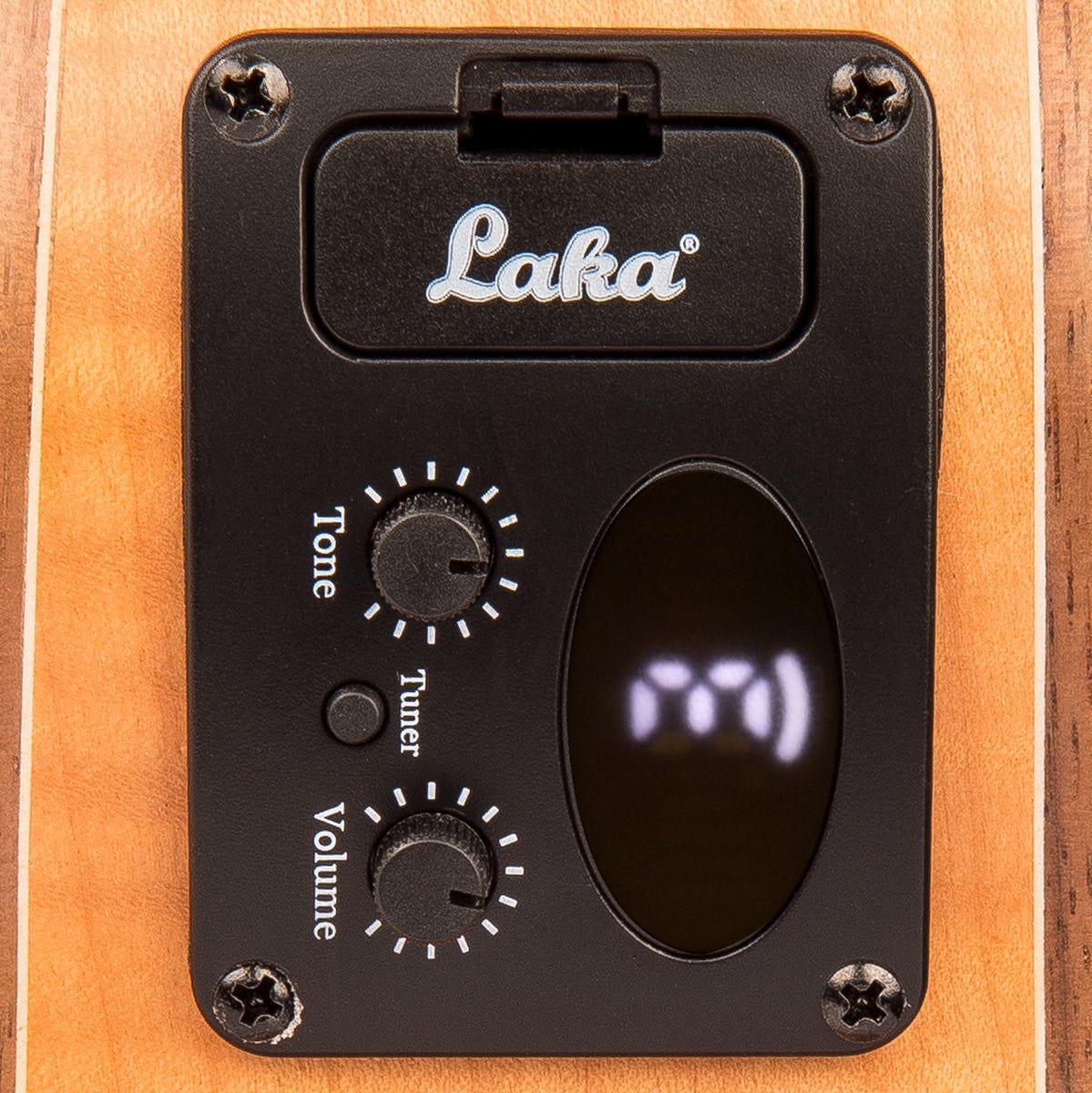 Laka Maple Series Electro Ukulele & Bag - Soprano