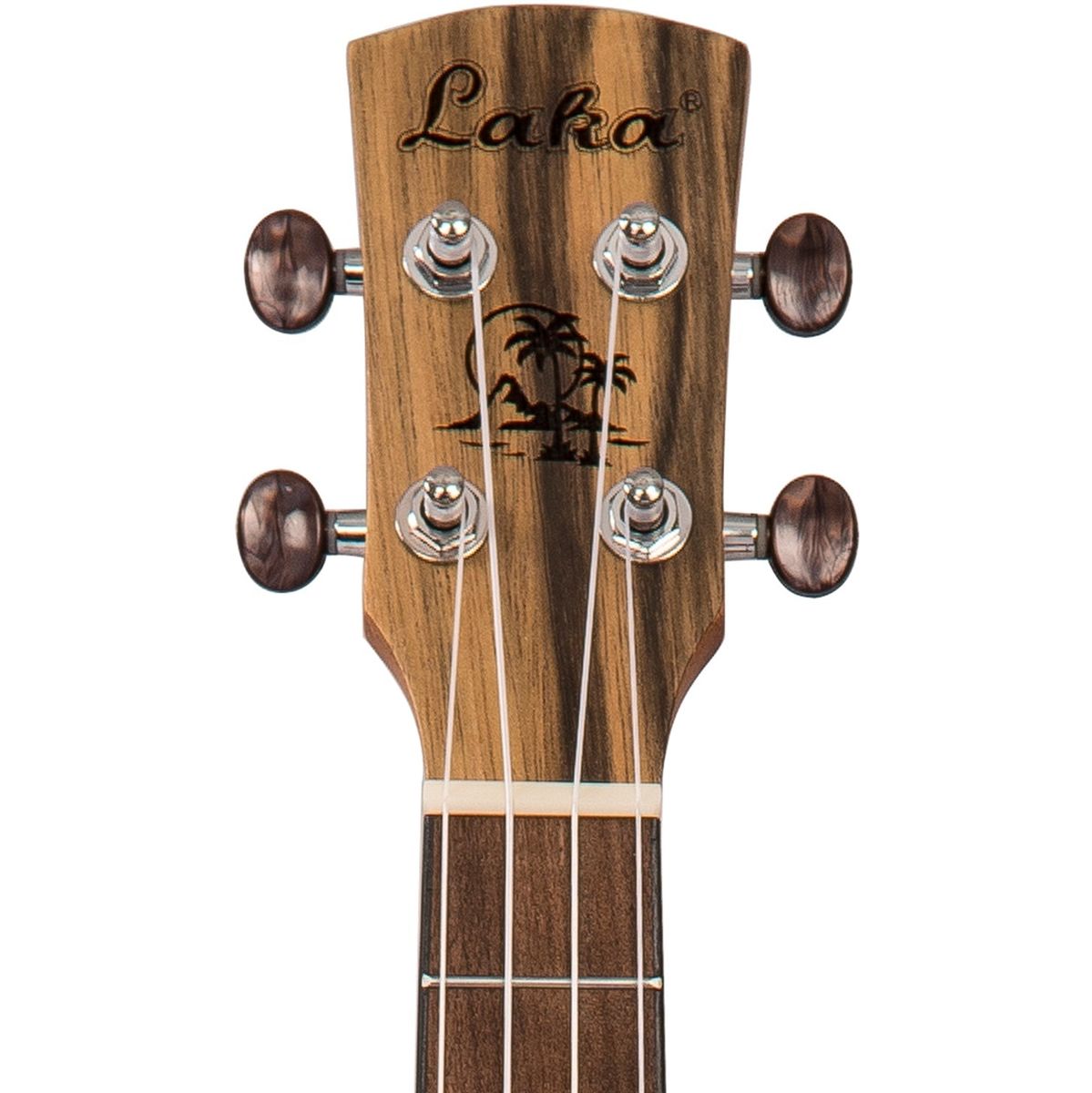 Laka Walnut Series Ukulele & Bag - Tenor