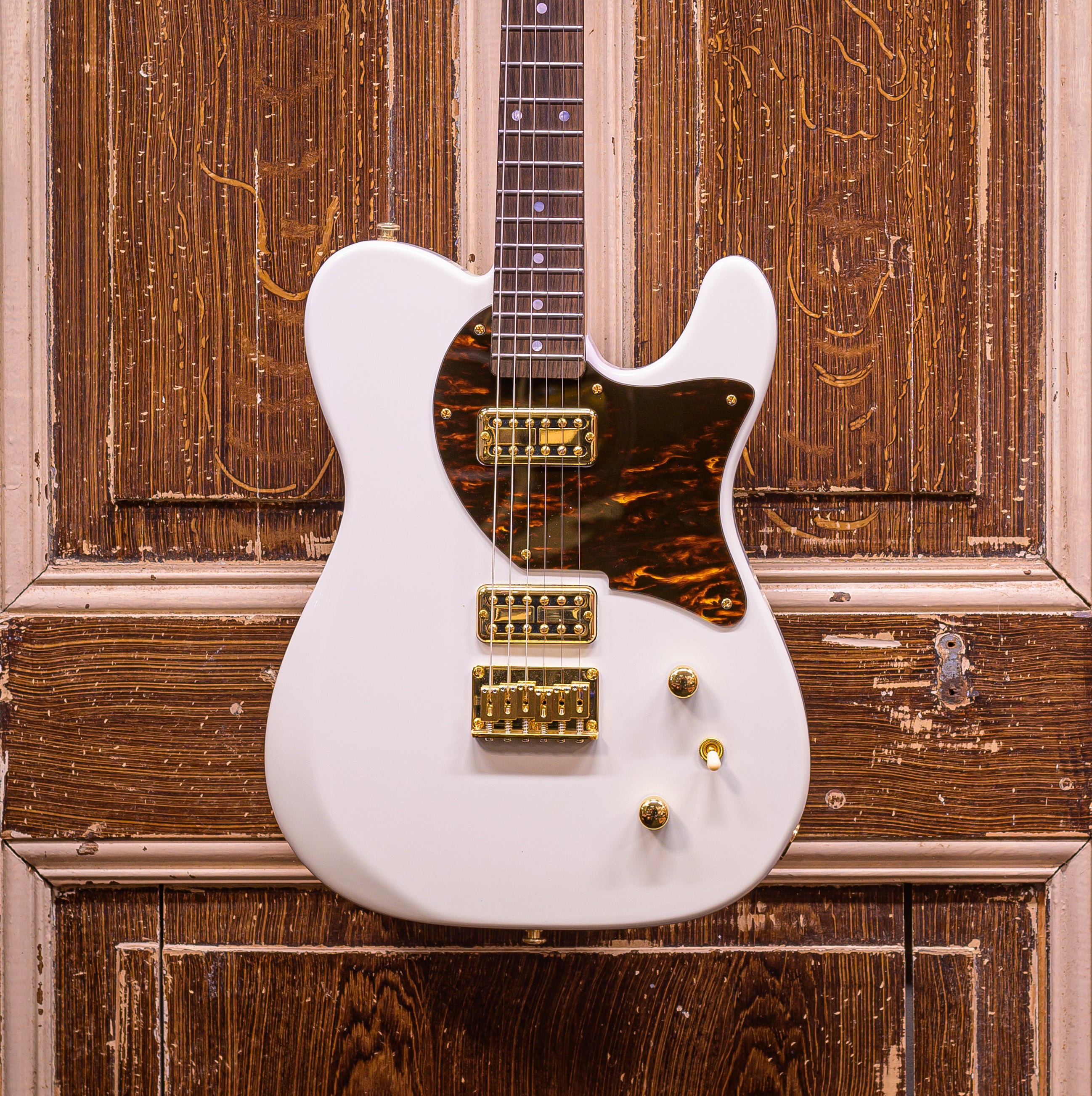 VerboomGuitars T-Special Olympic White Elektrische gitaar (MADE IN GRONINGEN)
