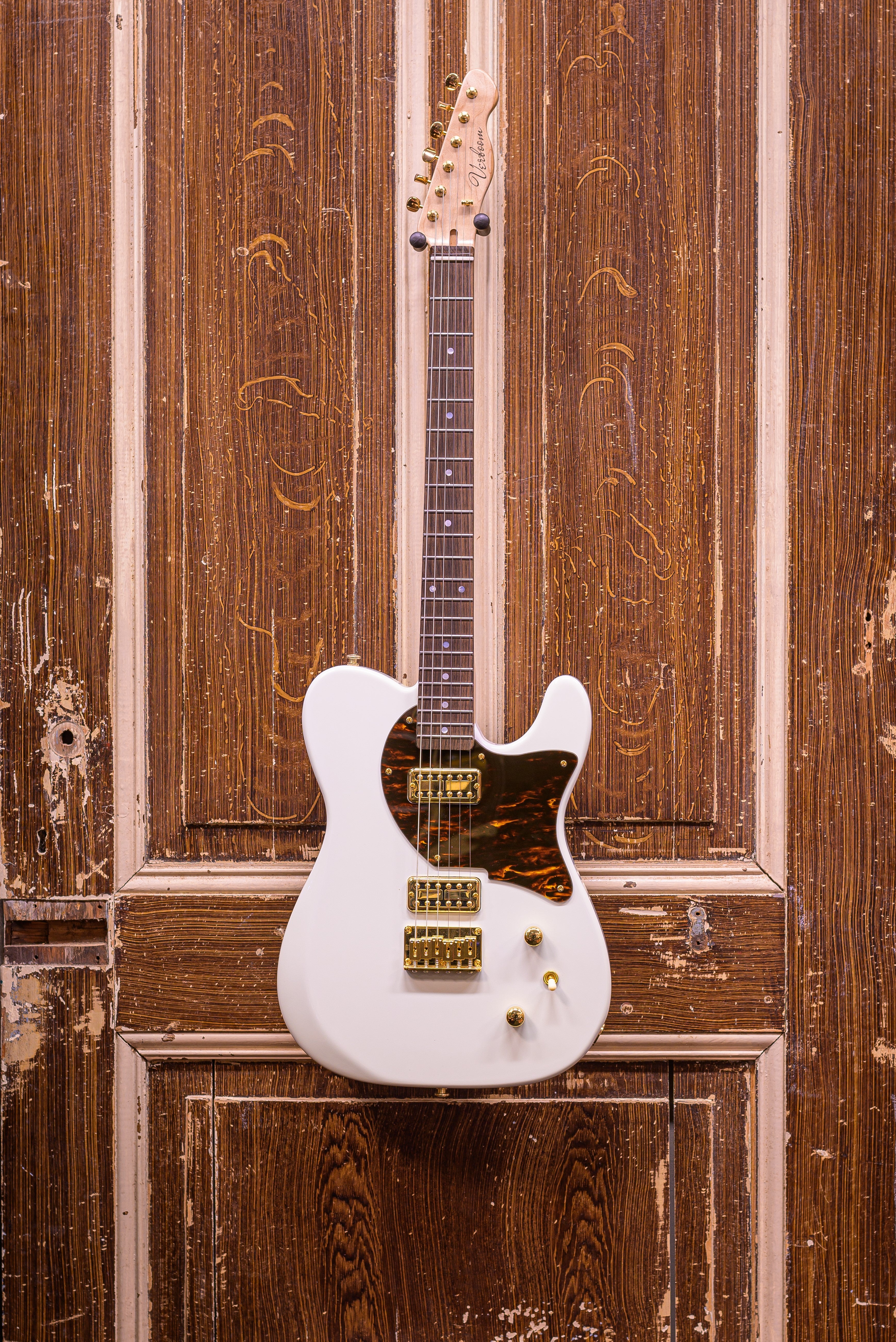 VerboomGuitars T-Special Olympic White Elektrische gitaar (MADE IN GRONINGEN)