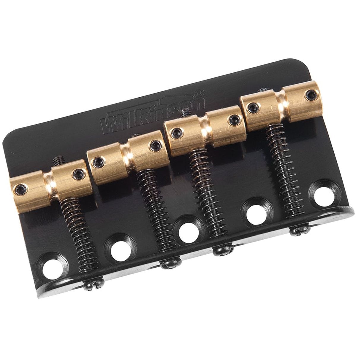 Wilkinson Bridge-Brass Saddle-BLK