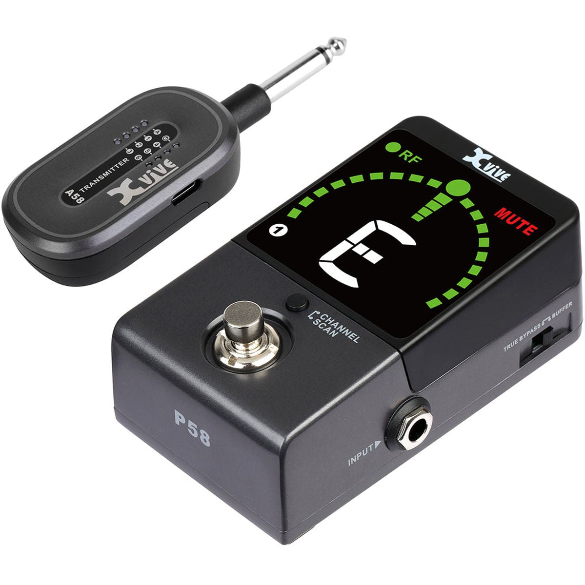 Xvive P58 - 5.8GHz Digital Guitar Pedal Wireless System