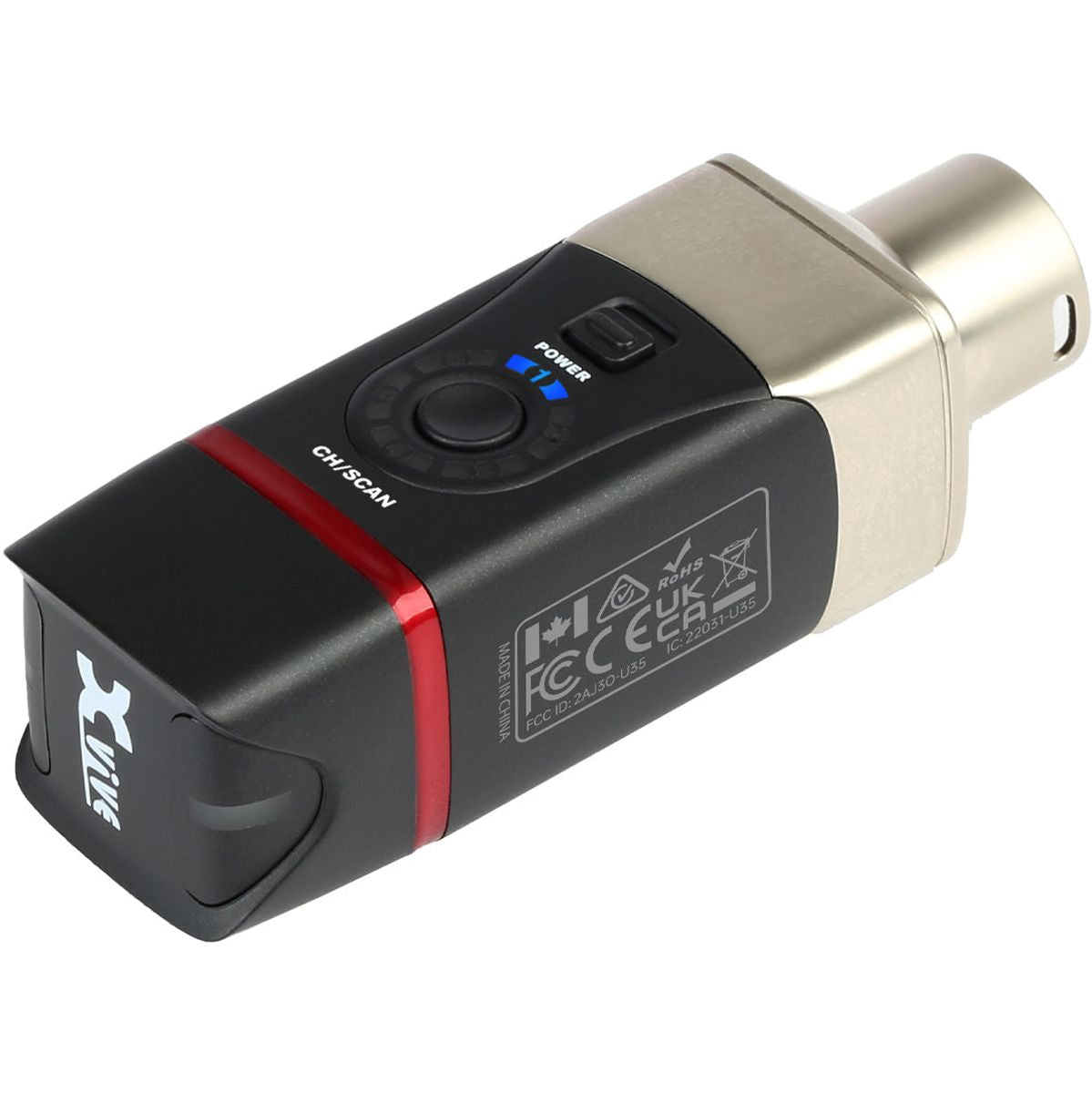 Xvive U35R - 5.8 GHz Microphone Wireless System - Receiver Only