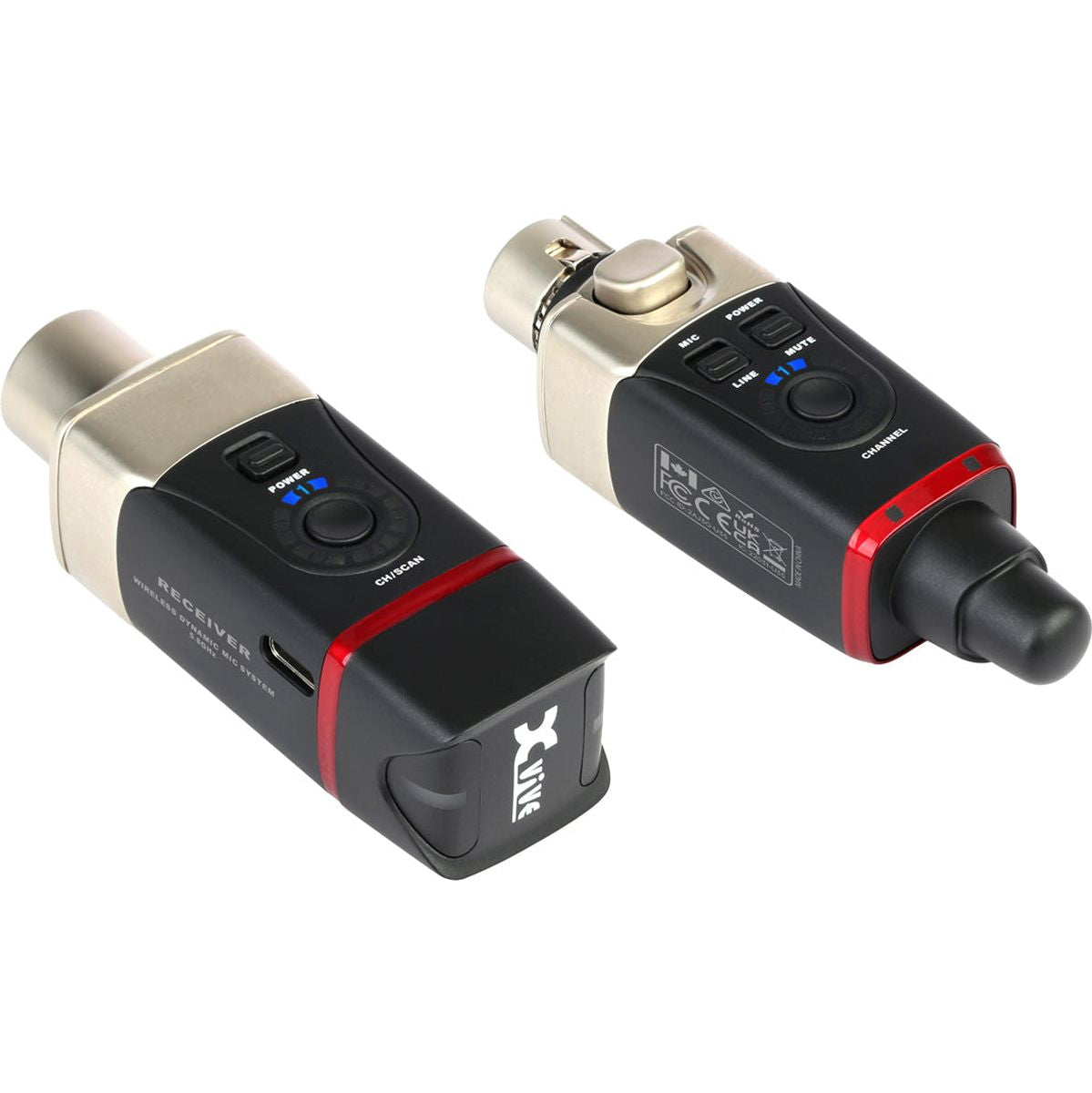 Xvive U35 - 5.8 GHz Microphone Wireless System - Black