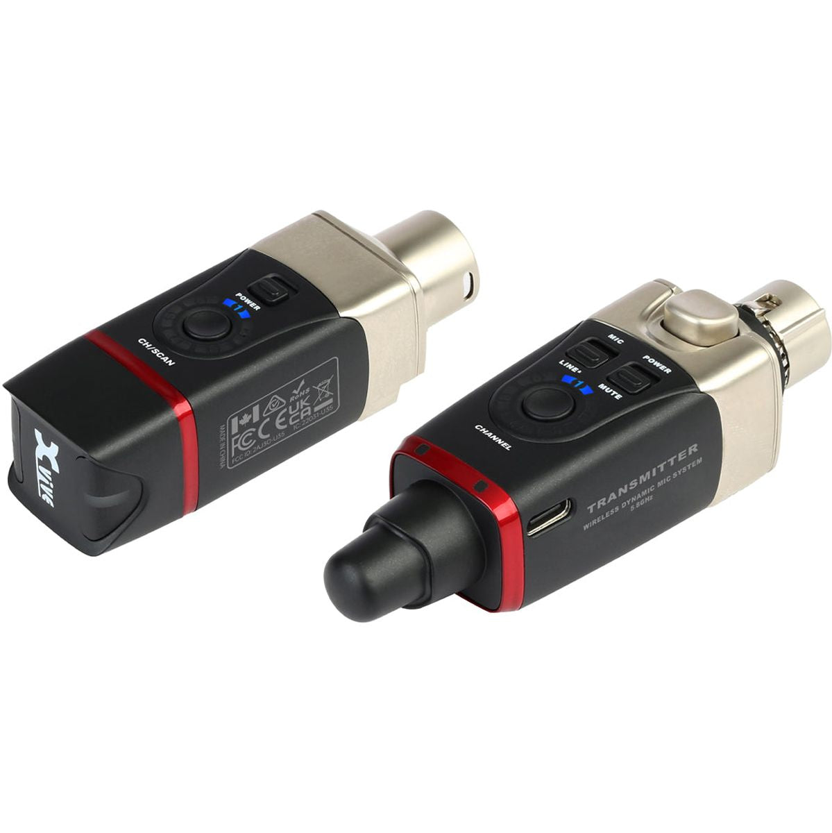 Xvive U35 - 5.8 GHz Microphone Wireless System - Black