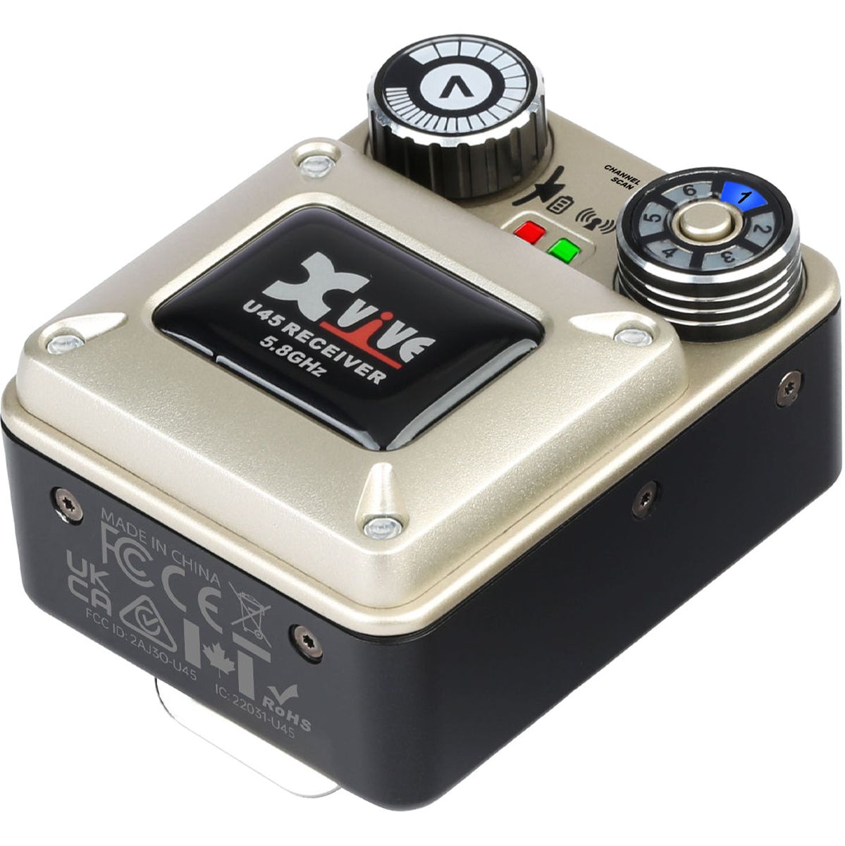 Xvive U45R - 5.84 GHz Wireless In Ear Monitor System - Receiver Only