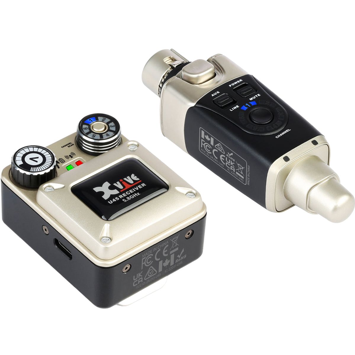 Xvive U45 - 5.8 GHz Wireless In Ear Monitor System