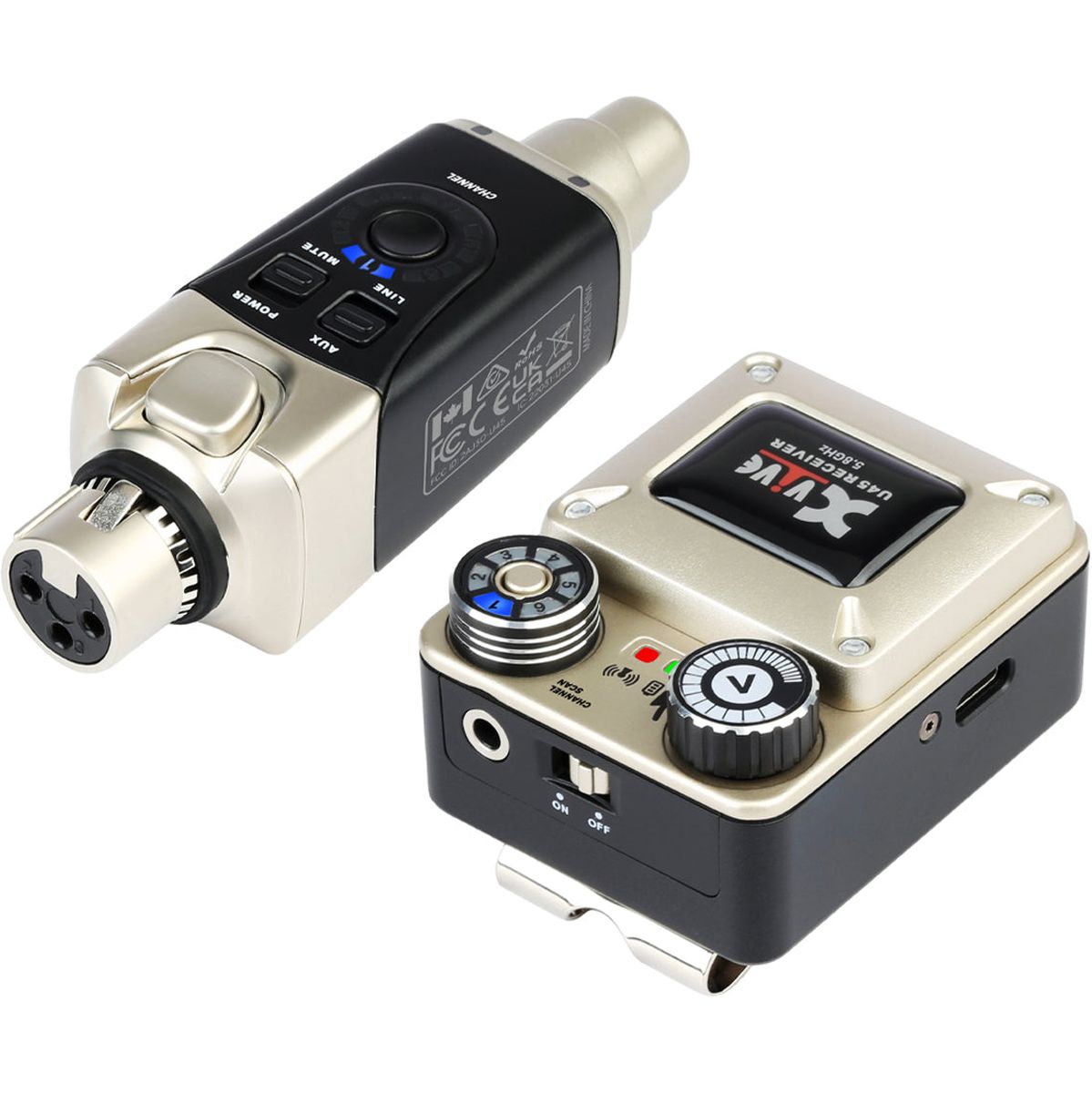 Xvive U45 - 5.8 GHz Wireless In Ear Monitor System
