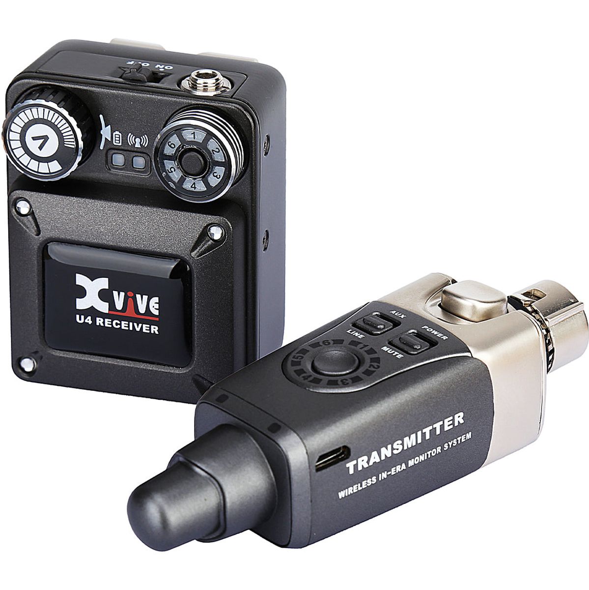 Xvive Wireless In Ear Monitor System Plus In Ear Montors & Case