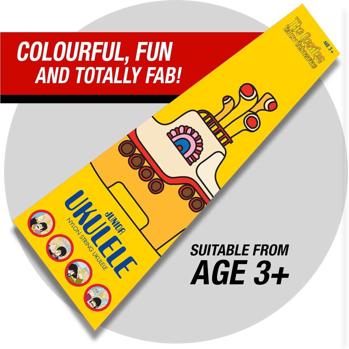 The Beatles Yellow Submarine Ukulele - Blue